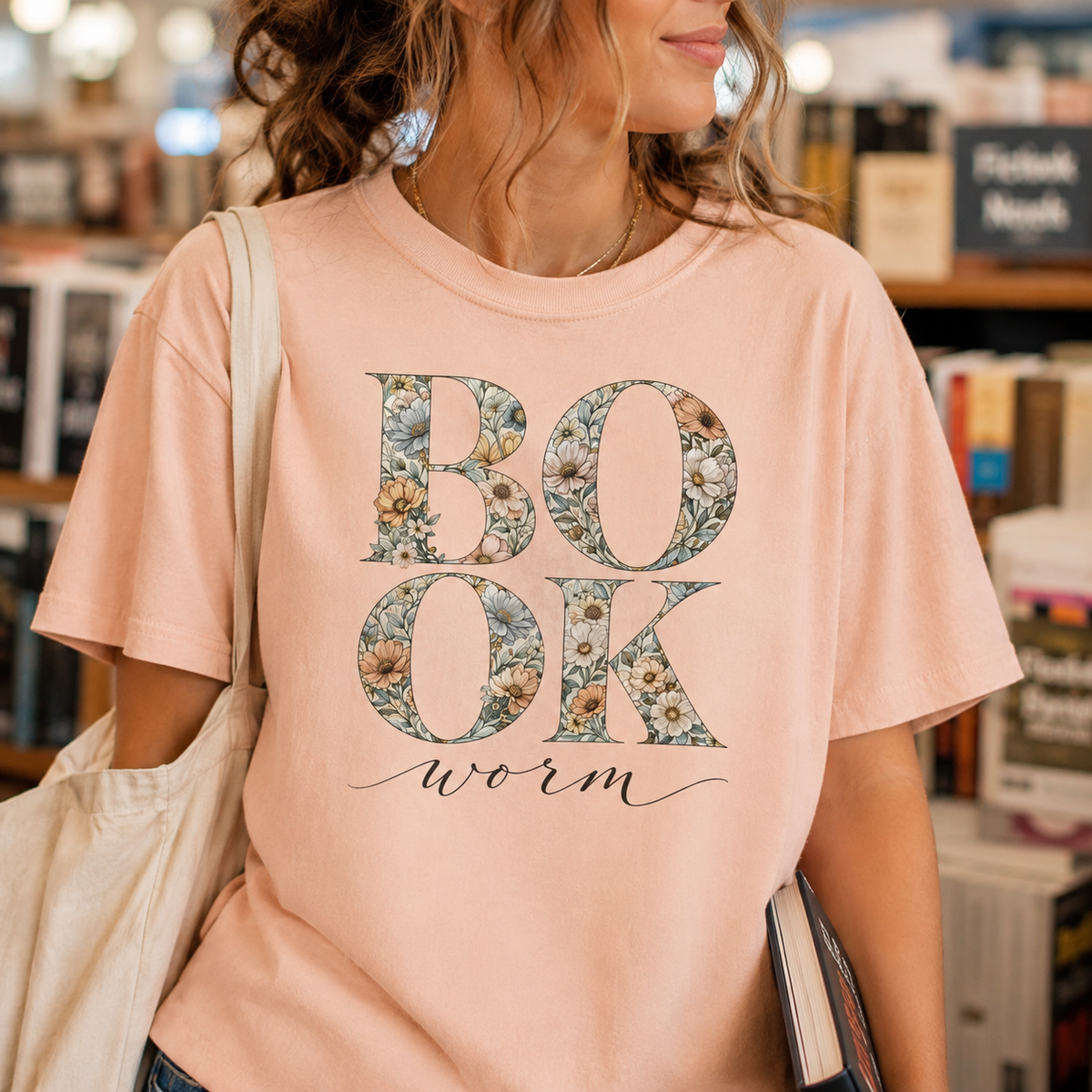 Bookworm Comfort Colors Tee