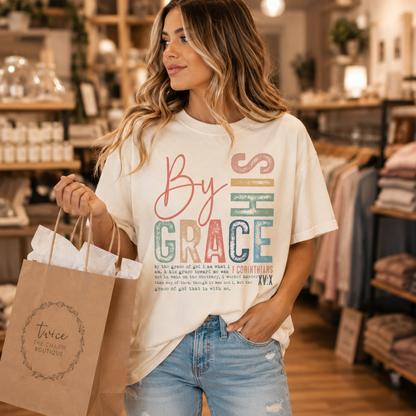 By His Grace Short Sleeve Shirt