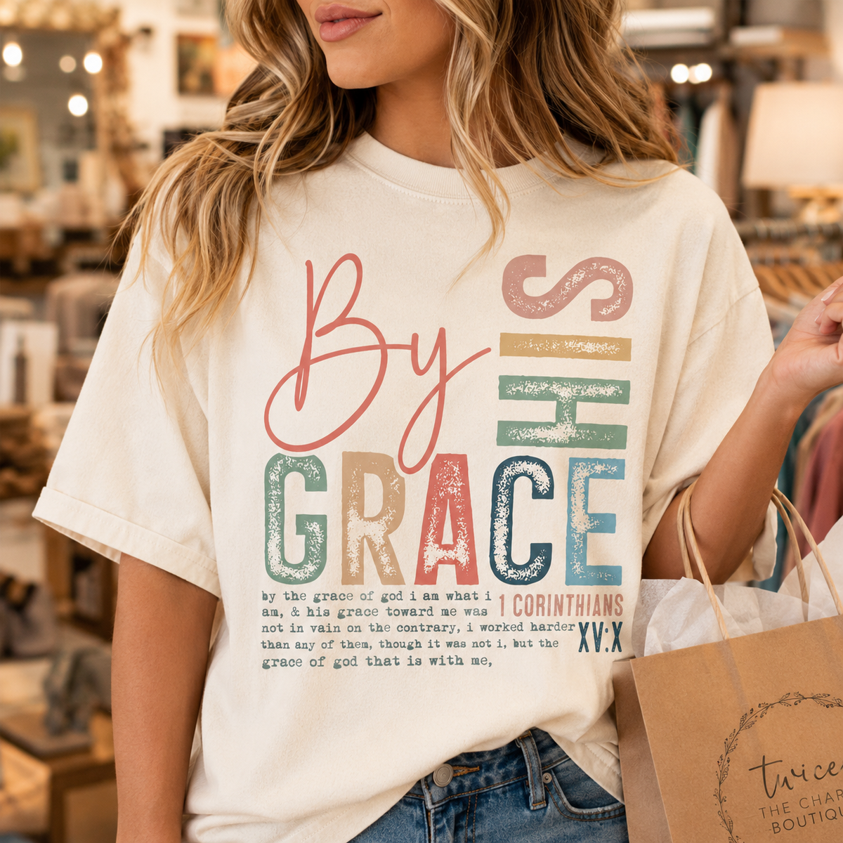 By His Grace Short Sleeve Shirt