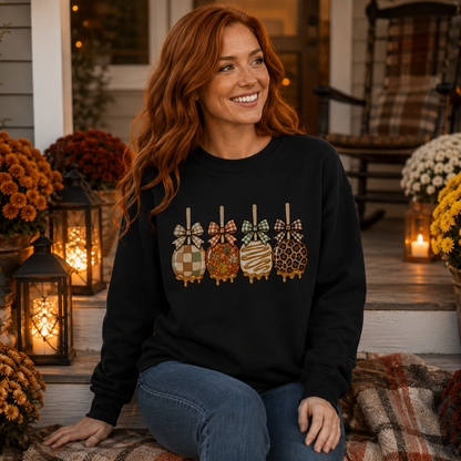 candy apple sweatshirt