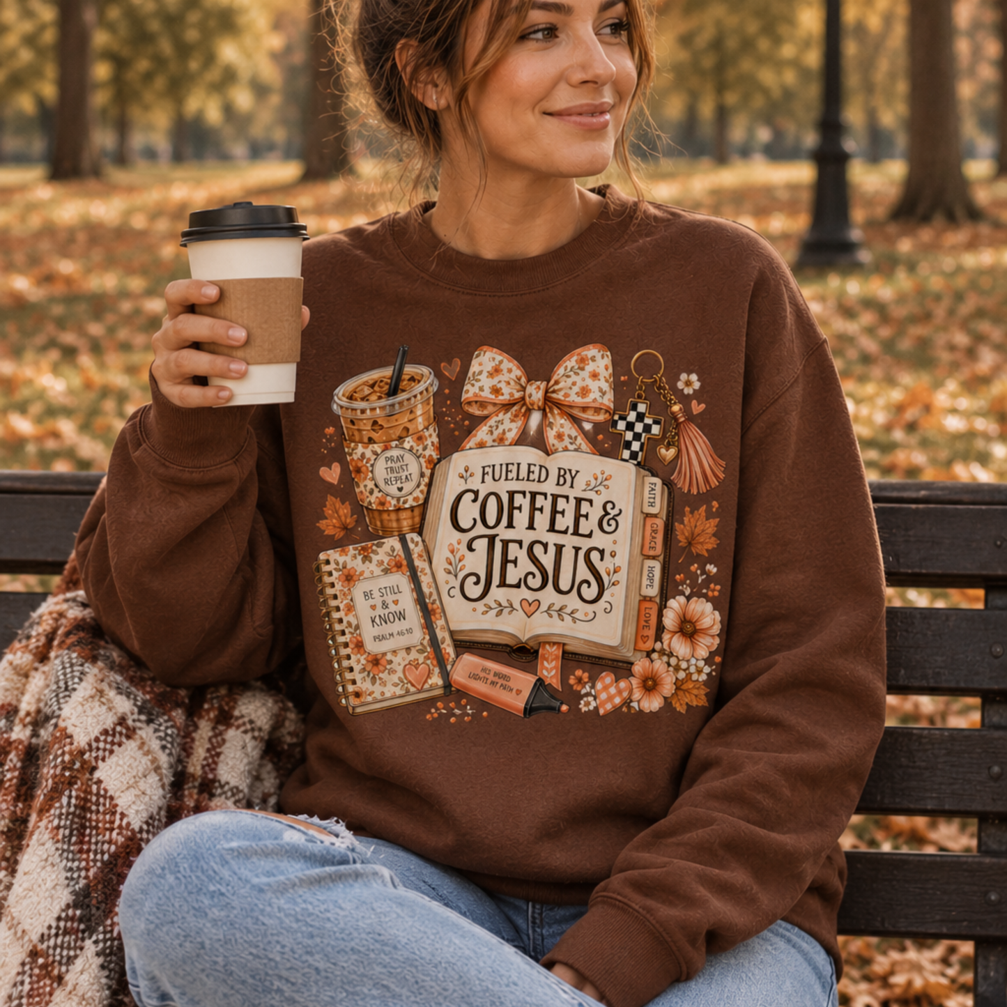 Coffee&Jesus LS Sweatshirt