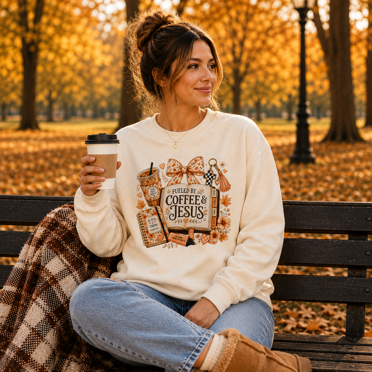 Coffee&Jesus LS Sweatshirt