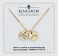 Faith Can Move Mountains Coin Necklace Twice the Charm Boutique