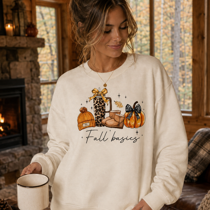 fall basics ls sweatshirt
