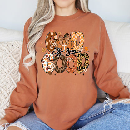 “God Is So Good” Long Sleeve Tee