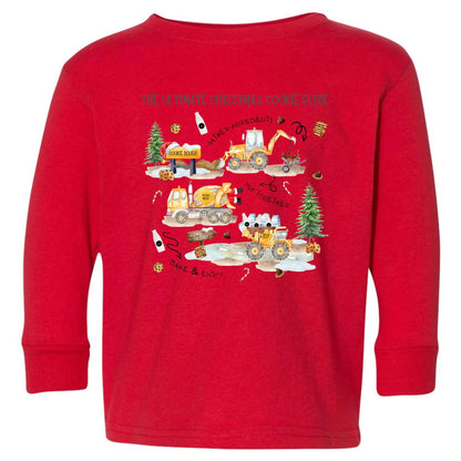 The Ultimate Christmas Cookie Guide Toddler Tee – Rabbit Skins Kids Construction Shirt Twice the Charm Boutique