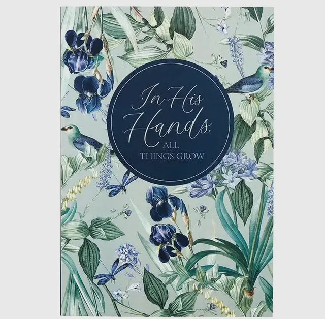 In His Hands All Things Grow Journal Twice the Charm Boutique