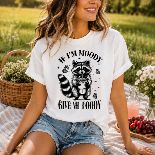 Moody Foody Raccoon Tee