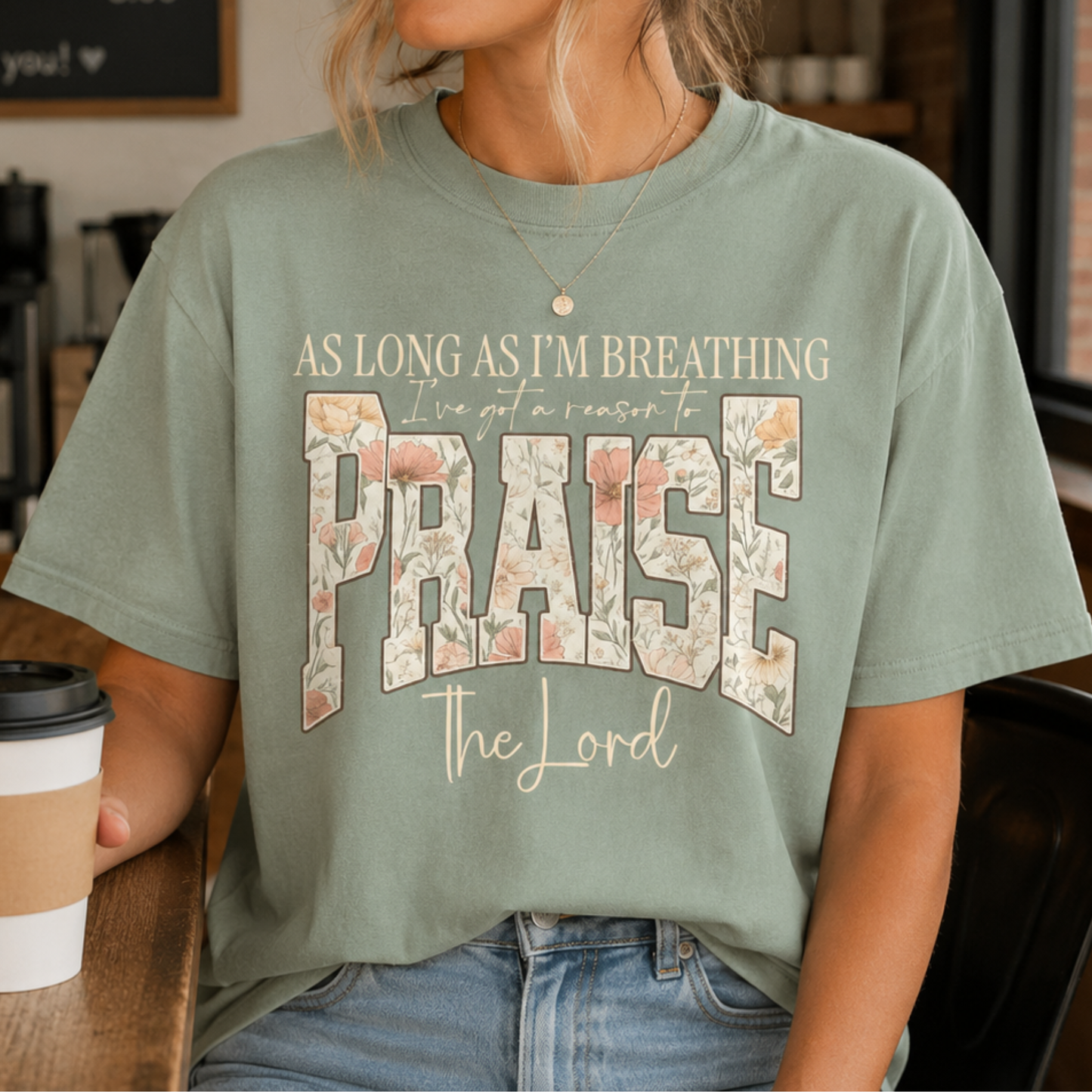 Praise the Lord Comfort Colors Tee