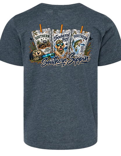 Southern Sippin’ Kids Graphic Tee