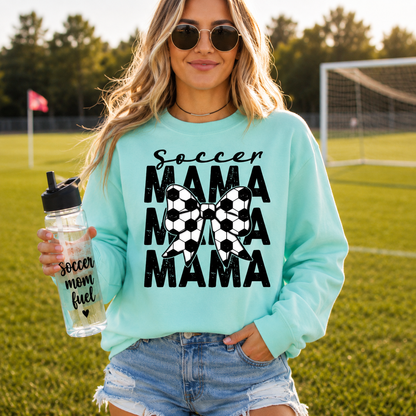Soccer Mama Comfort Colors Long Sleeve Tee