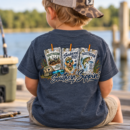 Southern Sippin’ Kids Graphic Tee