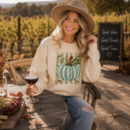 Stripe Pumpkin Tee