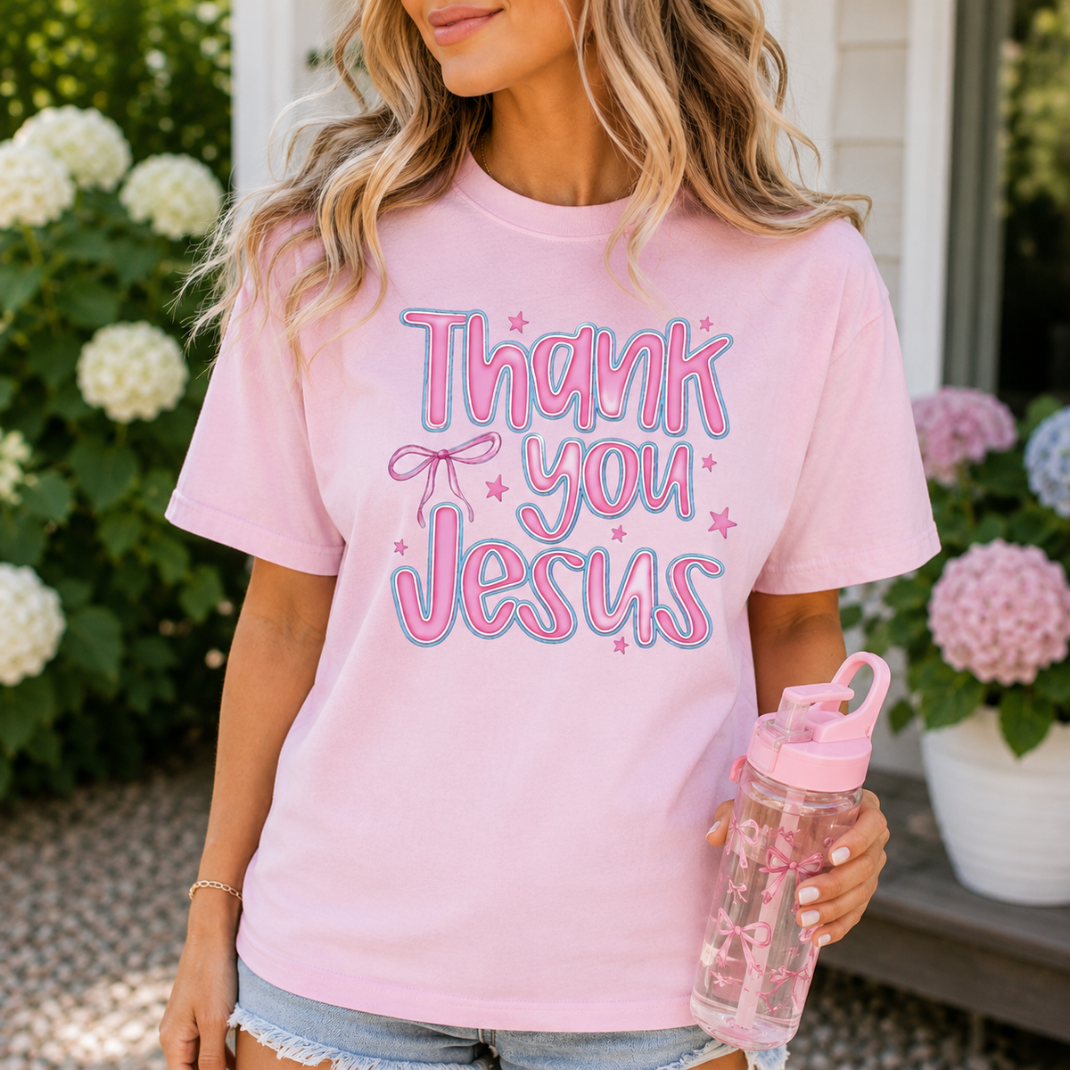 Thank You Jesus Comfort Colors Tee