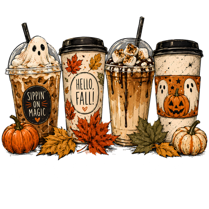 Fall Halloween Coffee